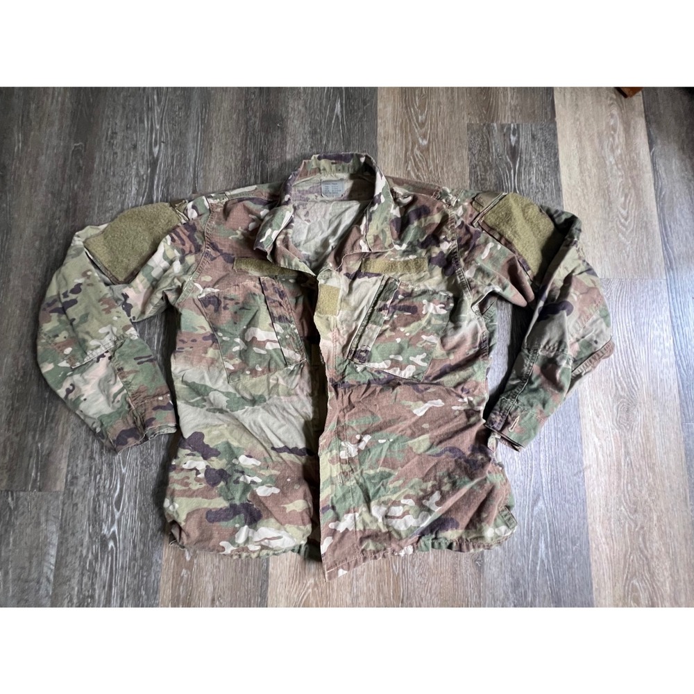 Military OCP Multicam Combat Uniform Coat Mens Medium Regular Camo Field Jacket